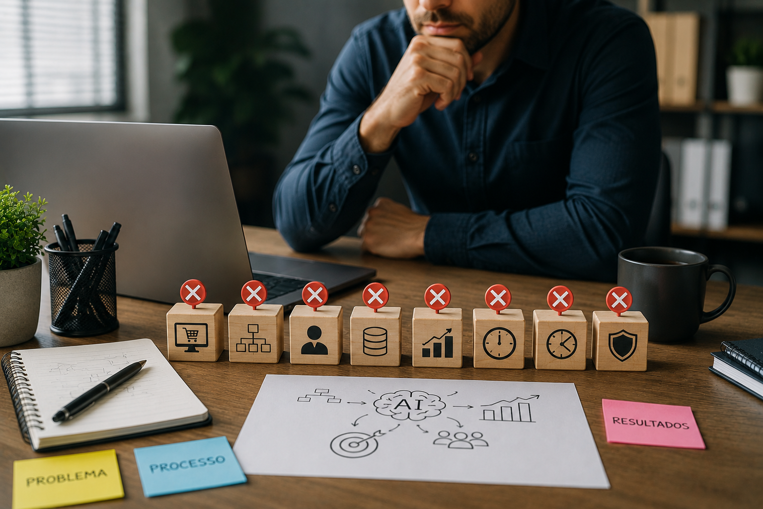 7 erros que sua empresa deve evitar ao implementar Inteligência Artificial